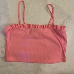 Pink tank top